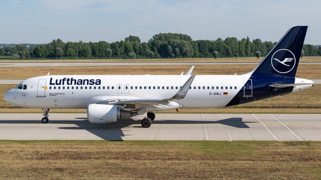D-AIWJ:Airbus A320-200:Lufthansa